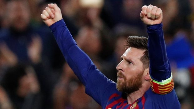 Lionel Messi dal Liverpoolu dva góly