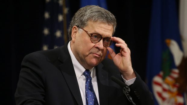 Americký ministr spravedlnosti William Barr