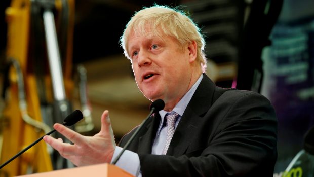 Exministr zahraničí a bývalý londýnský starosta Boris Johnson