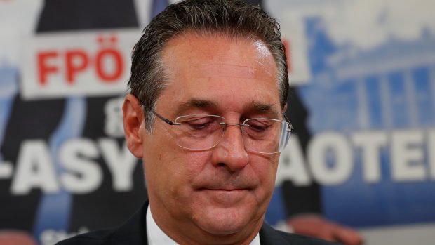 Šéf rakouských svobodných (FPÖ) Heinz-Christian Strache