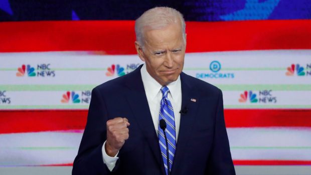 Favorit demokratického klání, někdejší americký viceprezident Joe Biden