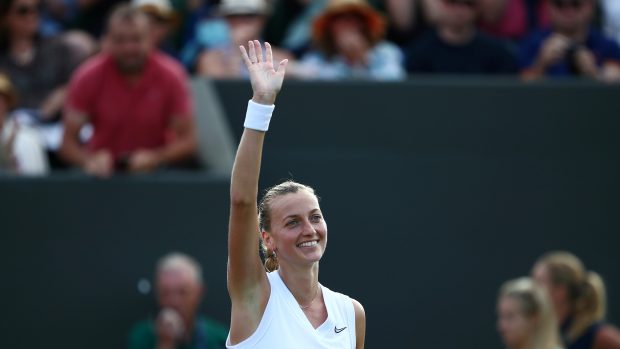 Petra Kvitová zvládla vstup do Wimbledonu velmi dobře