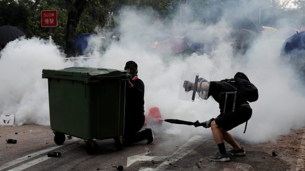 Protivládní demonstrace a nepokoje v Hongkongu trvají už zhruba 5 měsíců