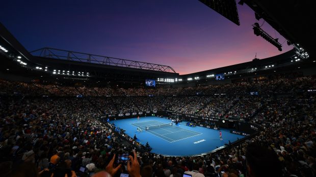 Pohled na Arénu Roda Lavera v australském Melbourne