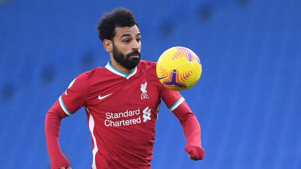 Útočník Liverpoolu Muhammad Salah