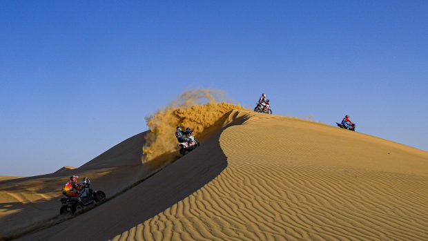 Motocyklový jezdec Martin Michek obsadil 16. místo ve druhé etapě Rallye Dakar. Novým lídrem kategorie je Španěl Joan Barreda, na kterého český reprezentant ztratil 22:36 minuty