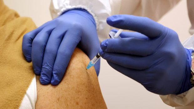 Očkování v německém městě Výmar