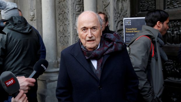 Bývalý předseda FIFA Sepp Blatter