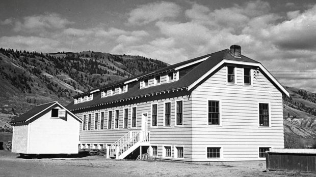 Jedna z budov internátní školy Kamloops Indian.