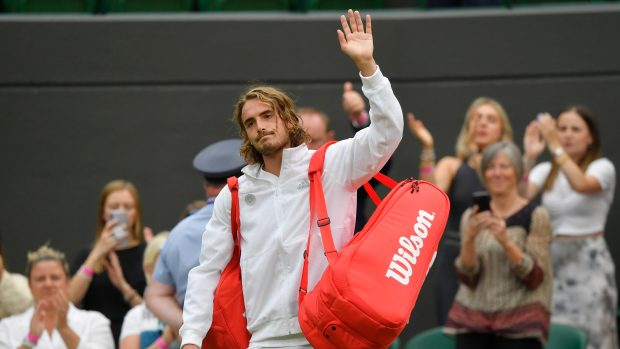 Stefanos Tsitsipas na Wimbledonu končí