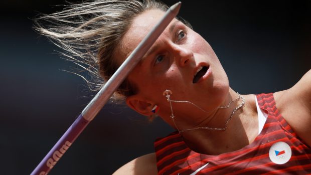 Barbora Špotáková na olympijských hrách v Tokiu