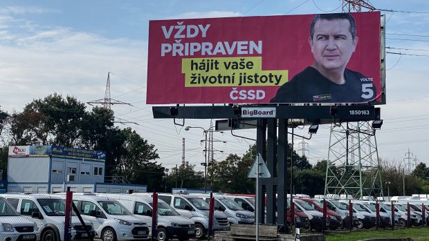 volební billboard ČSSD