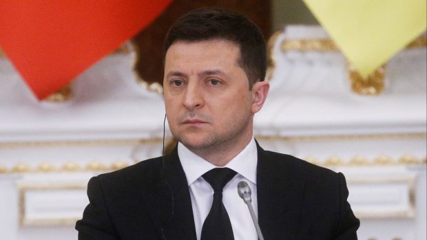 Ukrajinský prezident Volodymyr Zelenskyj