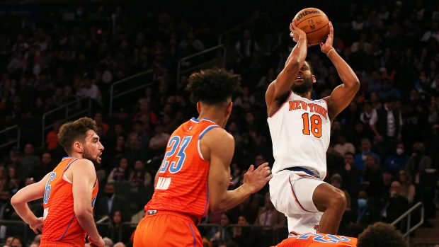 Oklahoma porazila Knicks v prodloužení