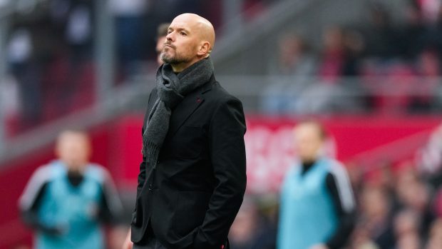 Nizozemský fotbalový trenér Erik ten Hag