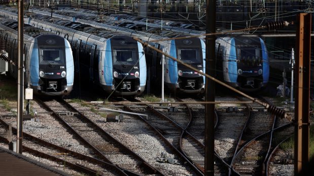 Vlaky na nádraží Gare de Lyon (archivní foto)