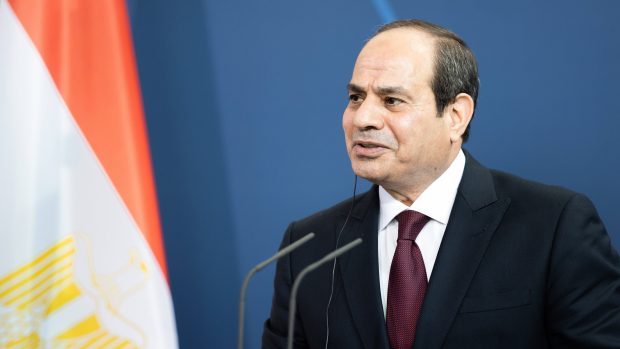 Egyptský prezident Abd al-Fattáh Sísí