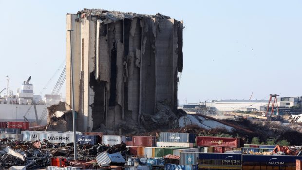 Bejrútský přístav dva a půl roku po výbuchu v srpnu 2020