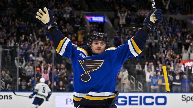 Jakub Vrána vstřelil za St. Louis Blues vítězný gól v prodloužení nad Vancouverem