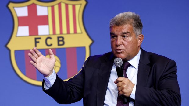 Joan Laporta, prezident klubu FC Barcelon