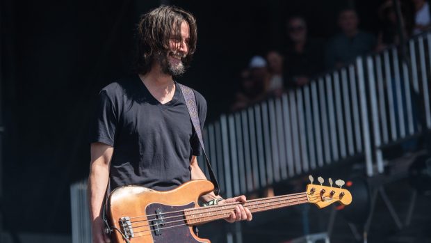 Keanu Reeves na festivalu BottleRock Napa Valley Music Festival