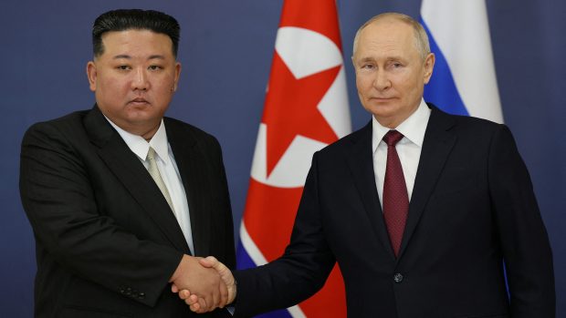 Kim Čong-un se setkal s Vladimirem Putinem