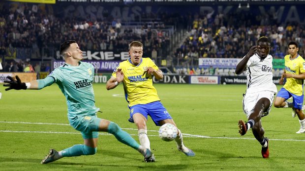 Etienne Vaessen v zápase RKC Waalwijk - Ajax Amsterdam