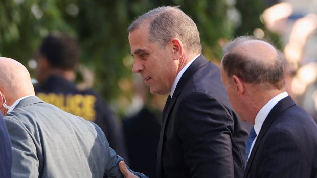 Hunter Biden u soudu strávil necelou půl hodinu