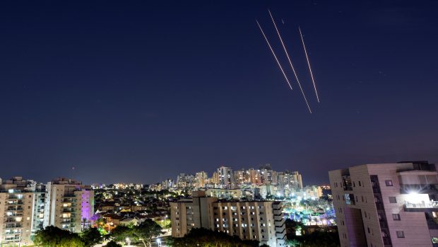 Rakety odpalované z Pásma Gazy na Izrael