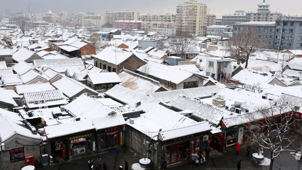 Teploty v Pekingu mají o víkendu klesnout až na minus 18 stupňů Celsia