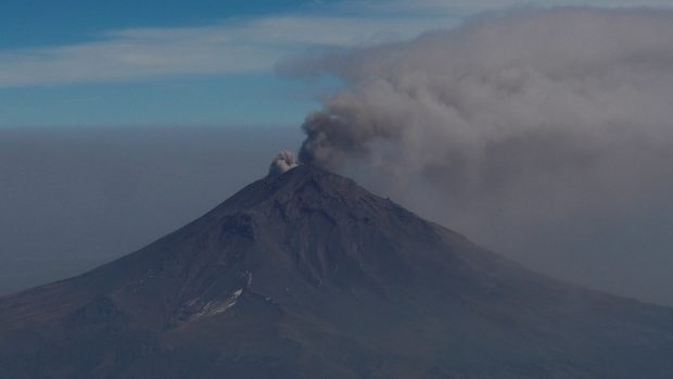 Sopka Popocatépetl
