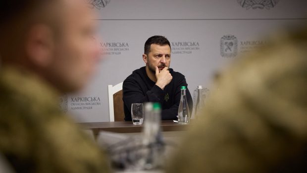 Ukrajinský prezident Volodymyr Zelenskyj