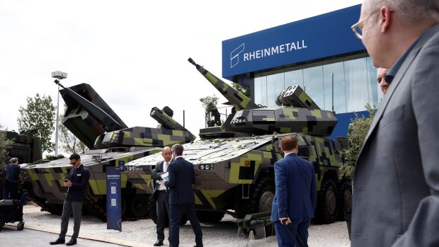 Systém protivzdušné obrany krátkého dosahu Skyranger 30 společnosti Rheinmetall