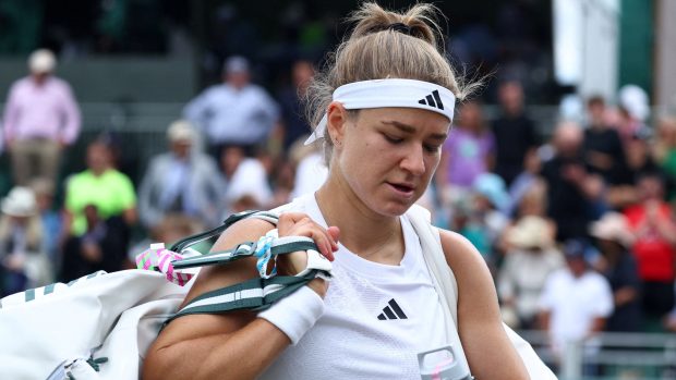 Karolína Muchová opustila letos Wimbledon už po prvním kole