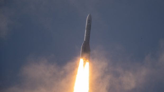 Start evropské rakety Ariane 6 v Kourou ve Francouzské Guyaně