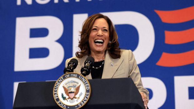 Americká viceprezidentka Kamala Harrisová