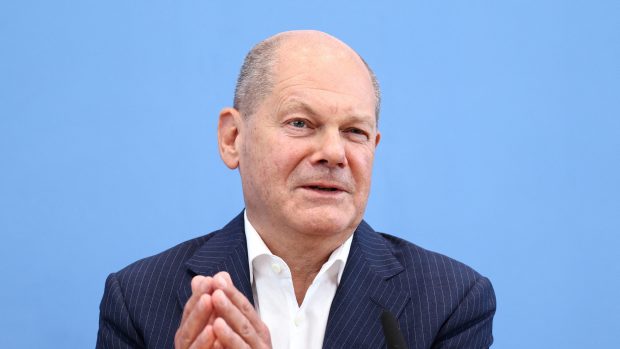 Německý kancléř Olaf Scholz