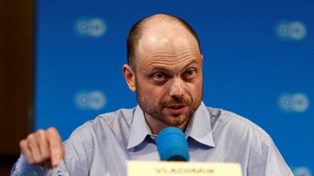 Propuštěný kritik ruského režimu Vladimir Kara-Murza