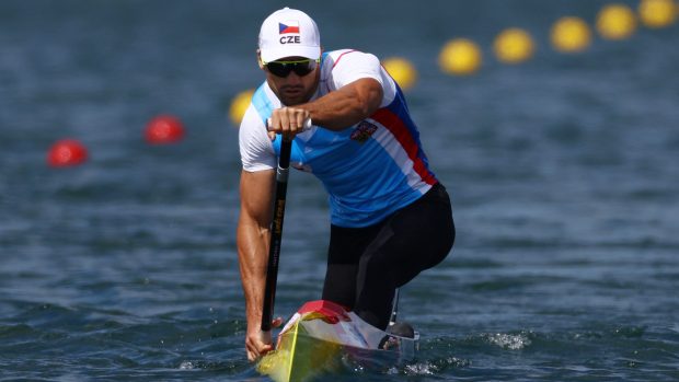 Rychlostní kanoista Martin Fuksa na olympijských hrách v Paříži