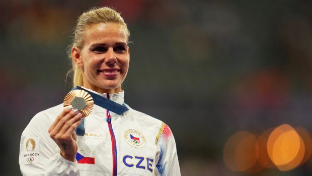 Nikola Ogrondníková s bronzovou olympijskou medailí