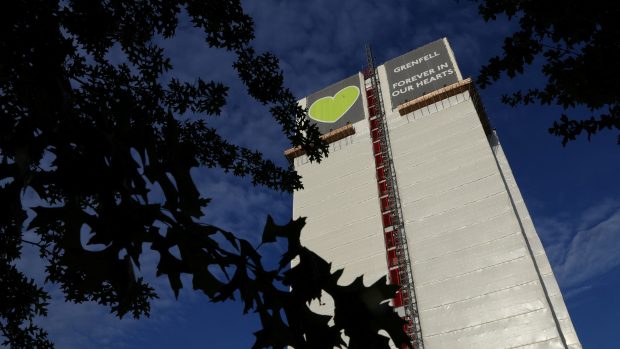 Zakrytá Grenfell Tower