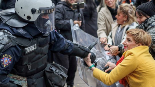 Protest v Novém Sadu, 20. listopad 2024