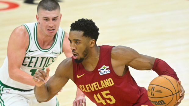 Donovan Mitchell z Clevelandu táhl Cavaliers v NBA za výhrou proti Bostonu