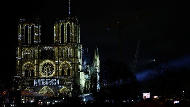 Slavnostní otevření katedrály Notre-Dame v Paříži