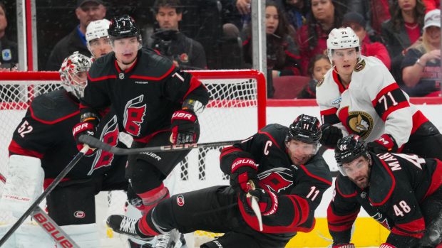 Carolina Hurricanes prohráli v NHL 0:3 s Ottawa Senators