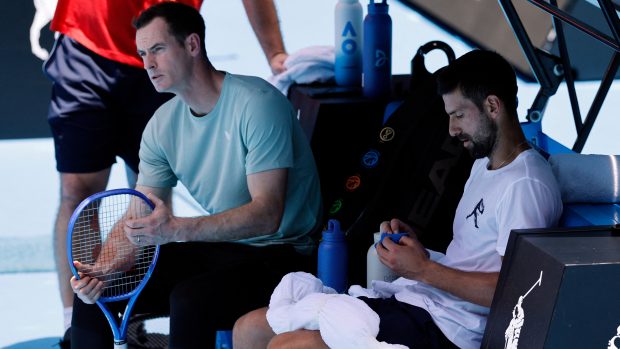 Andy Murray a Novak Djoković