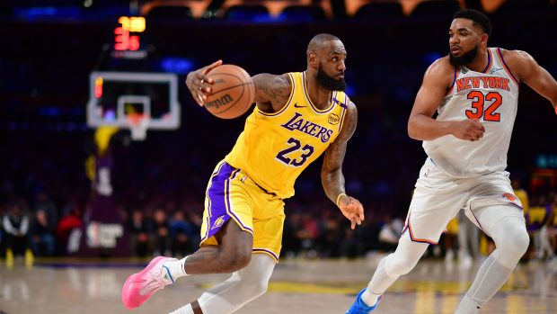 LeBron James v zápase proti New Yorku