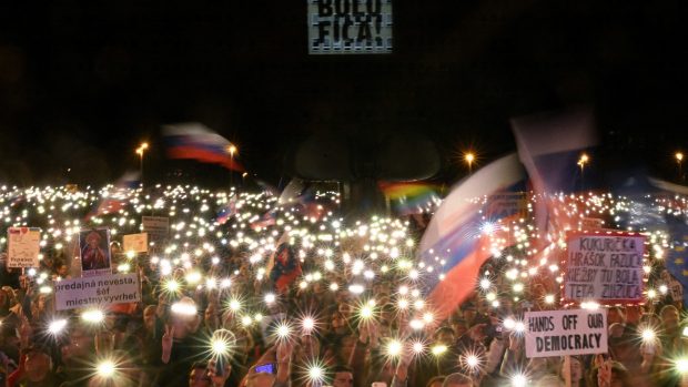 Protesty na Slovensku