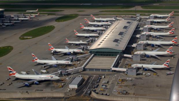 Terminál 5 na londýnském letišti Heathrow