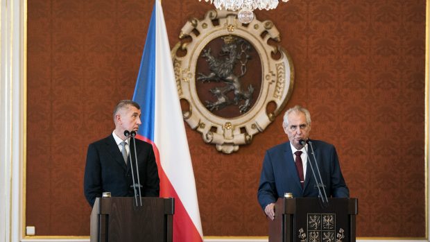 Prezident Miloš Zeman jmenoval ve středu 6. 6. 2018 předsedou vlády podruhé Andreje Babiše.
